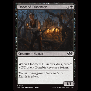 MTG Doomed Dissenter Foundations Jumpstart j25#425