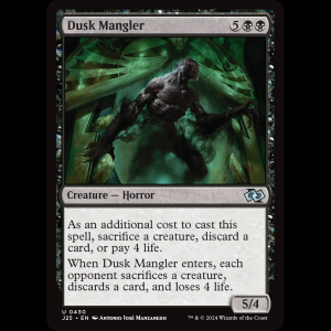 MTG Dusk Mangler Foundations Jumpstart j25#430