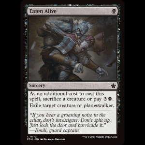 MTG Eaten Alive Foundations fdn#172