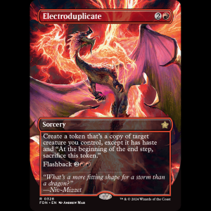 MTG Electroduplicate Foundations fdn#328