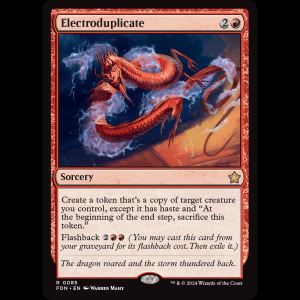 MTG Electroduplicate Foundations fdn#85