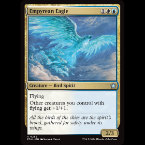 MTG Empyrean Eagle Foundations fdn#239