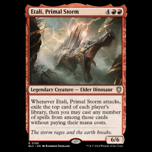 MTG Etali, Primal Storm Bloomburrow Commander blc#196