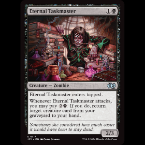 MTG Eternal Taskmaster Foundations Jumpstart j25#117