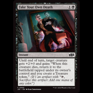 MTG Fake Your Own Death Foundations Jumpstart j25#440