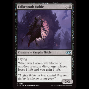 MTG Falkenrath Noble Foundations Jumpstart j25#441