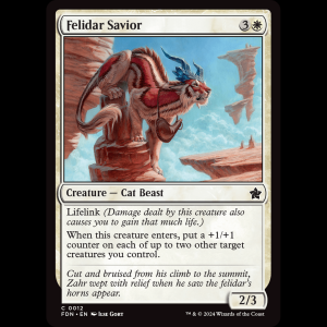 MTG Felidar Savior Foundations fdn#12