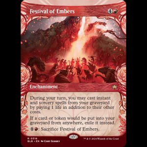 MTG Festival of Embers Bloomburrow blb#316