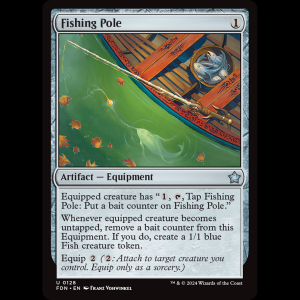 MTG Fishing Pole Foundations fdn#128