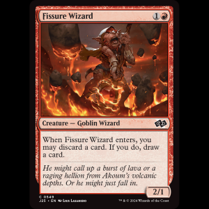 MTG Fissure Wizard Foundations Jumpstart j25#549