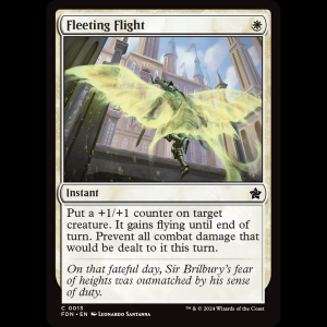 MTG Fleeting Flight Foundations fdn#13