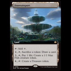 MTG Fountainport Bloomburrow blb#368