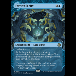 MTG Fraying Sanity Wilds of Eldraine: Enchanting Tales wot#19