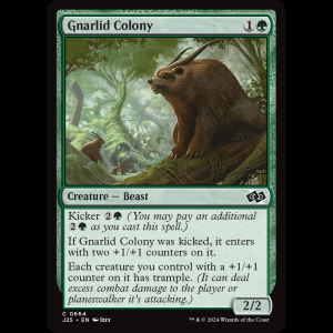 MTG Gnarlid Colony Foundations Jumpstart j25#664