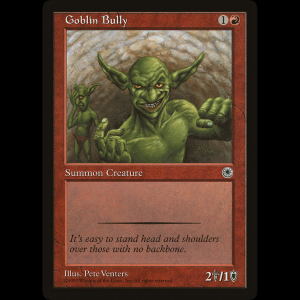 MTG Trasgo bravucón (Goblin Bully) Portal por#131