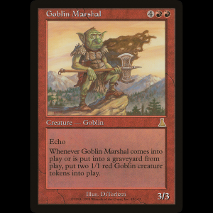 MTG Goblin Marshal Urza's Destiny uds#85