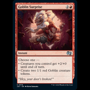 MTG Goblin Surprise Foundations Jumpstart j25#16