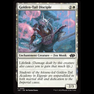 MTG Golden-Tail Disciple Foundations Jumpstart j25#205