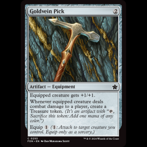 MTG Goldvein Pick Foundations fdn#253