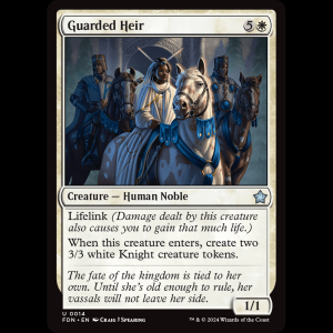 MTG Guarded Heir Foundations fdn#14