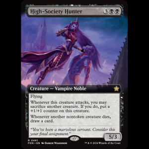 MTG High-Society Hunter Foundations fdn#461