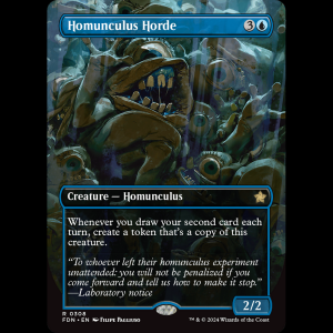 MTG Homunculus Horde Foundations fdn#308