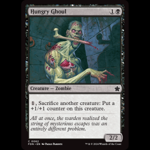 MTG Hungry Ghoul Foundations fdn#62