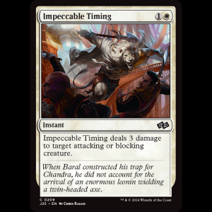 MTG Impeccable Timing Foundations Jumpstart j25#209