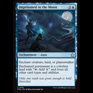 MTG Imprisoned in the Moon Foundations fdn#156