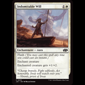 MTG Indomitable Will Foundations Jumpstart j25#210