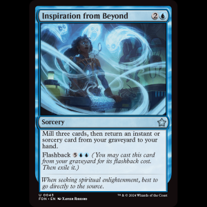 MTG Inspiration from Beyond Foundations fdn#43