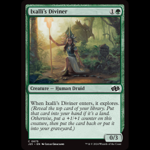 MTG Ixalli's Diviner Foundations Jumpstart j25#675