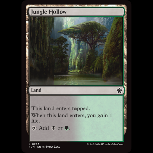 MTG Jungle Hollow Foundations fdn#263