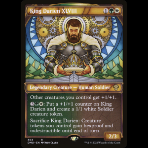 MTG King Darien XLVIII Dominaria United dmu#303