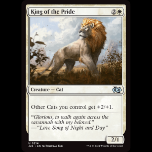 MTG King of the Pride Foundations Jumpstart j25#214