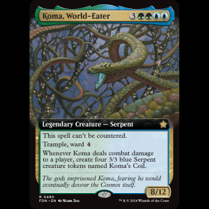 MTG Koma, World-Eater Foundations fdn#480