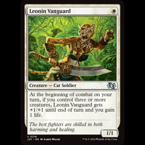 MTG Leonin Vanguard Foundations Jumpstart j25#216