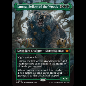 MTG Lumra, Bellow of the Woods Bloomburrow blb#342