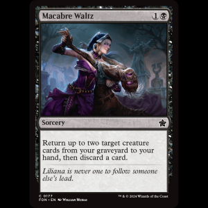 MTG Macabre Waltz Foundations fdn#177