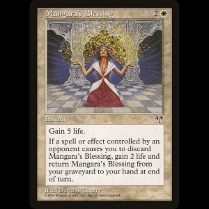 MTG Bendición de Mangara (Mangara's Blessing) Mirage mir#25