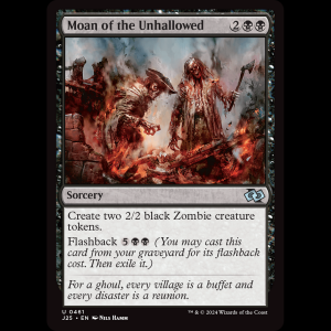 MTG Moan of the Unhallowed Foundations Jumpstart j25#461