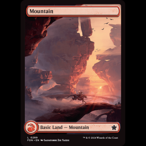 MTG Mountain Foundations fdn#289