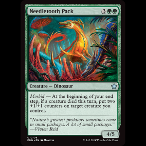 MTG Needletooth Pack Foundations fdn#108