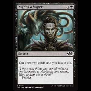 MTG Night's Whisper Foundations Jumpstart j25#471