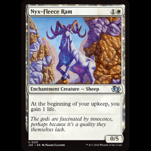 MTG Nyx-Fleece Ram Foundations Jumpstart j25#231