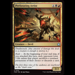 MTG Perforating Artist Foundations fdn#124