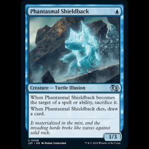 MTG Phantasmal Shieldback Foundations Jumpstart j25#8