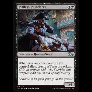 MTG Pitiless Plunderer Foundations Jumpstart j25#476