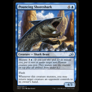 MTG Pouncing Shoreshark Ikoria: Lair of Behemoths iko#64