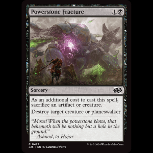 MTG Powerstone Fracture Foundations Jumpstart j25#477